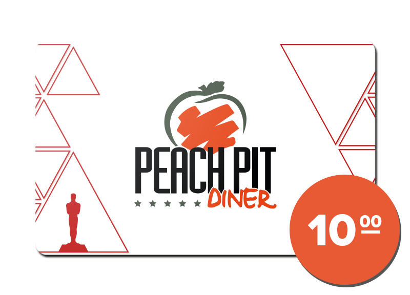 Peach Pit Diner Gutschein Wertgutschein 10,00 Euro