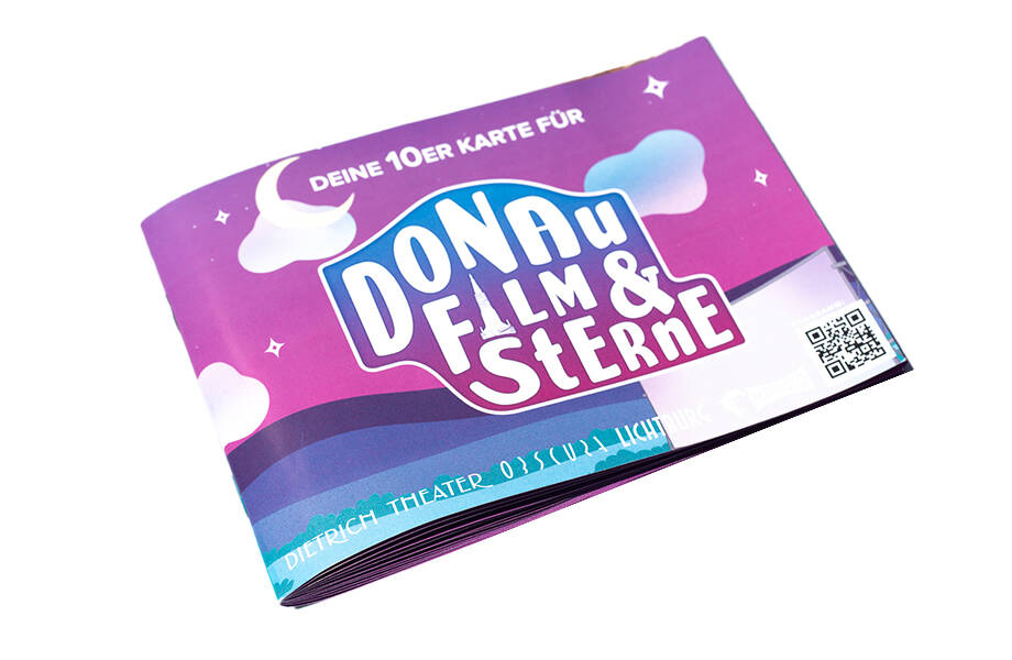 10er Spar-Tickets Donau, Film und Sterne (-30%)