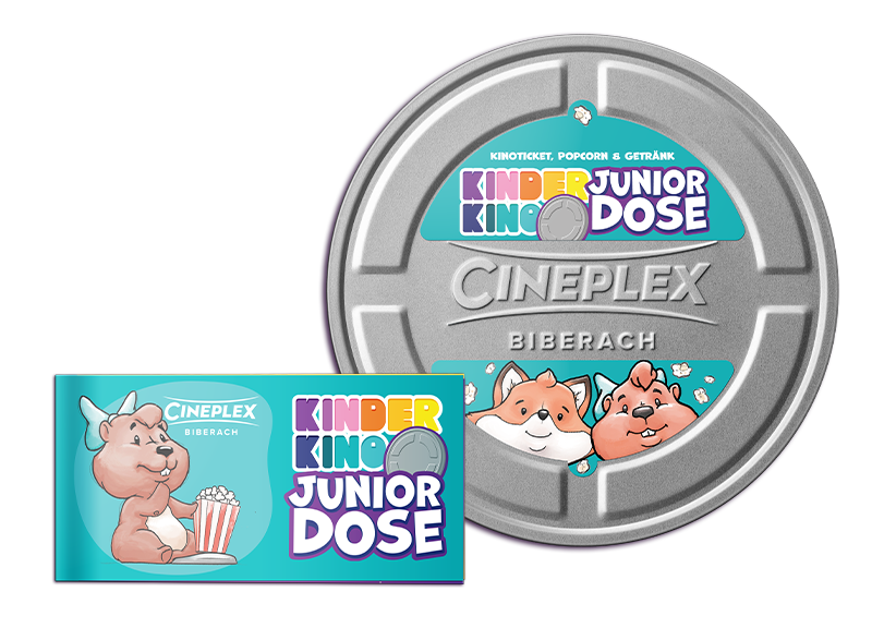 Gutscheinpaket JUNIOR Gutscheinpaket JUNIOR Motiv Cineplex Biberach