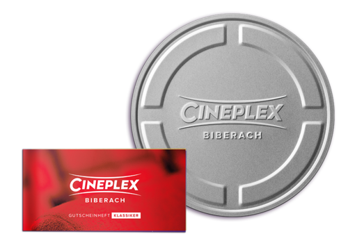 Gutscheinpaket KLASSIKER Gutscheinpaket KLASSIKER Motiv Cineplex Biberach