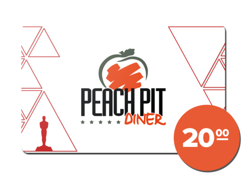 Peach Pit Diner Gutschein Wertgutschein 20,00 Euro