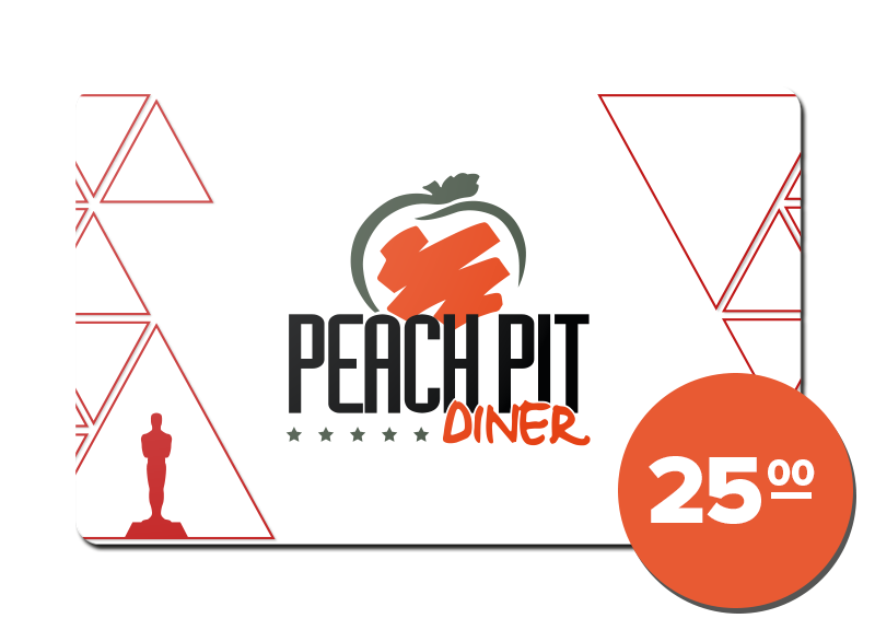 Peach Pit Diner Gutschein Wertgutschein 25,00 Euro